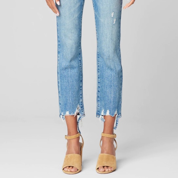 Blank NYC Ludlow Girlfriend Crop with Stars - Picture 5 of 6